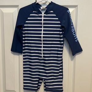 2T, RuggedButts Toddler Boys one-piece swim suit